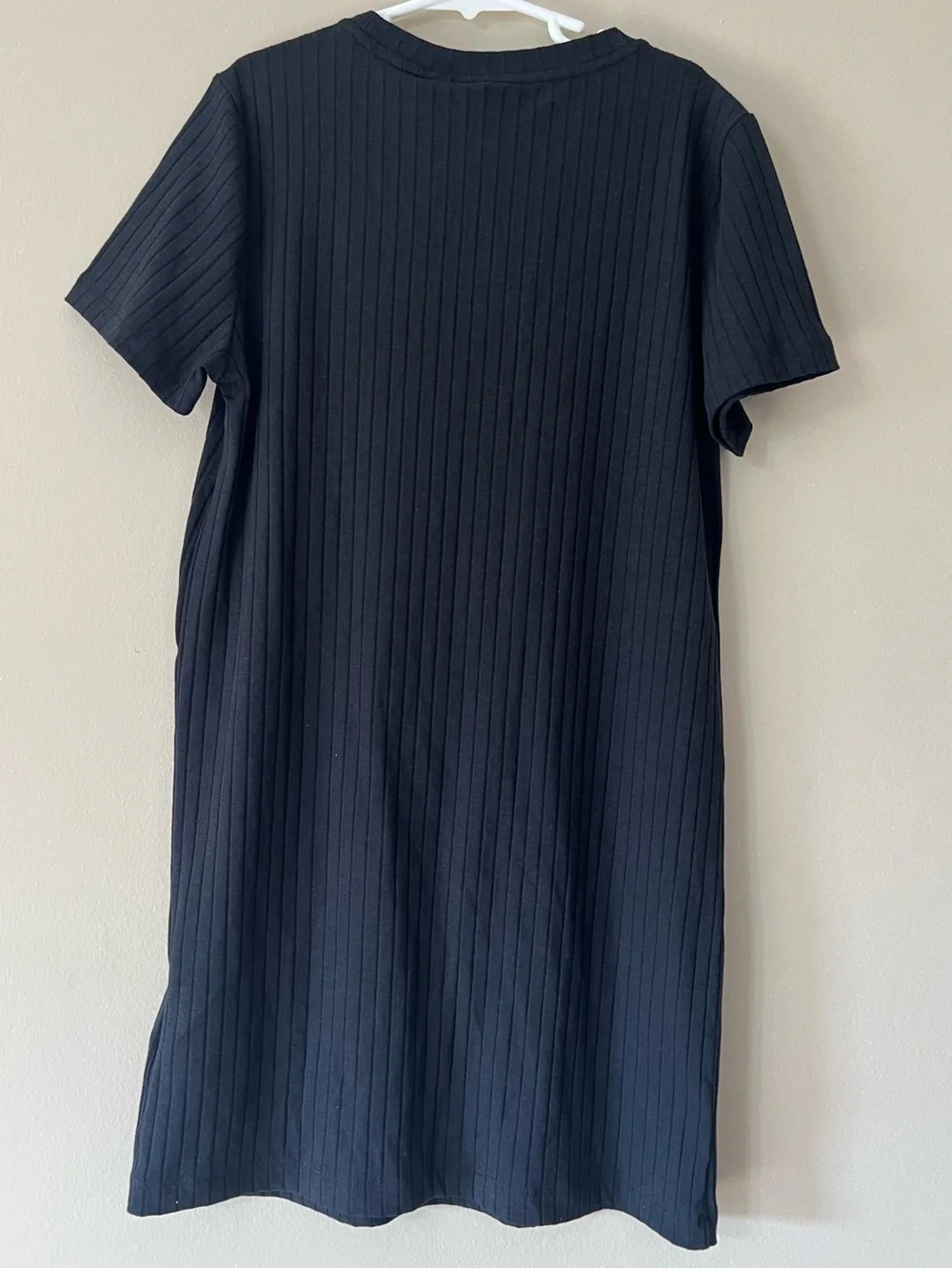 Adidas Ribbed Dress Black - Picture 8 of 8